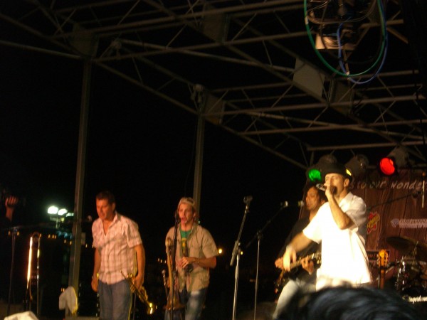 sargento Garcia with colectivo IYÉ IFé, Live on stage in California sargento-garcia-0709-018