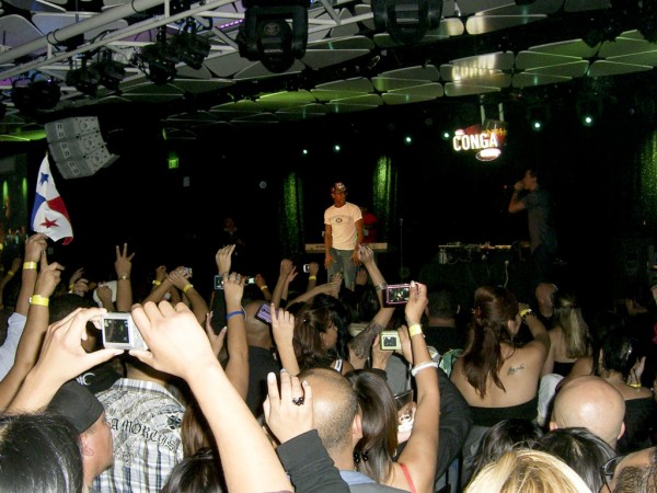 El Duende and DJ Flex "Nigga" in Los Angeles flex-conga-room-048