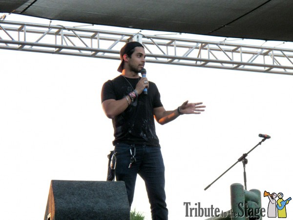 Wilmer Valderrama at the Colombian Festival in California